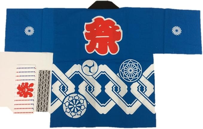 Amazon Co Jp お祭りハッピ 半天 大人用mサイズ はっぴ 服 ファッション小物