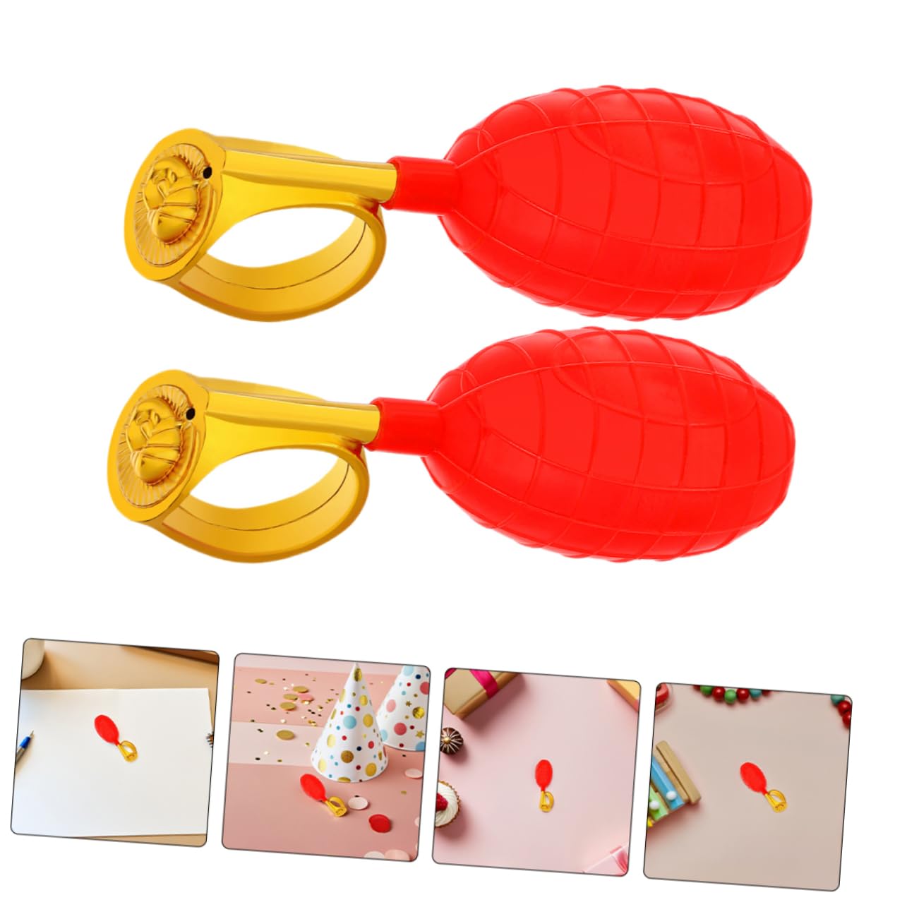 Hemobllo 16 Pezzi Anello Spruzza Acqua Giocattolo Scherzo Pesce D'Aprile Gadget Estivo Divertente Per Adulti E Bambini Feste E Eventi