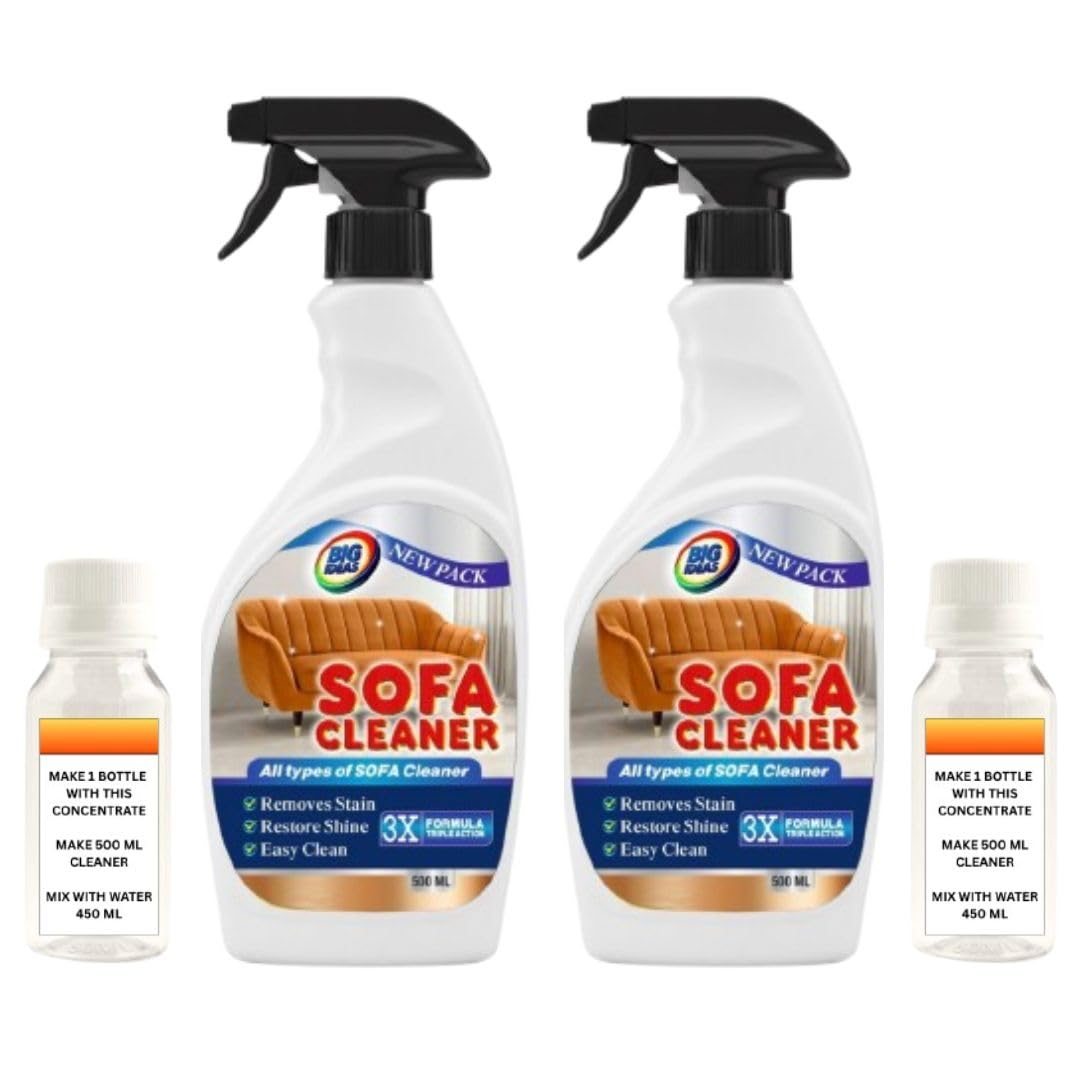 Professional Sofa Cleaner Liquid for Upholstery || 1000 Ml make from our 2 bottles-picture-27