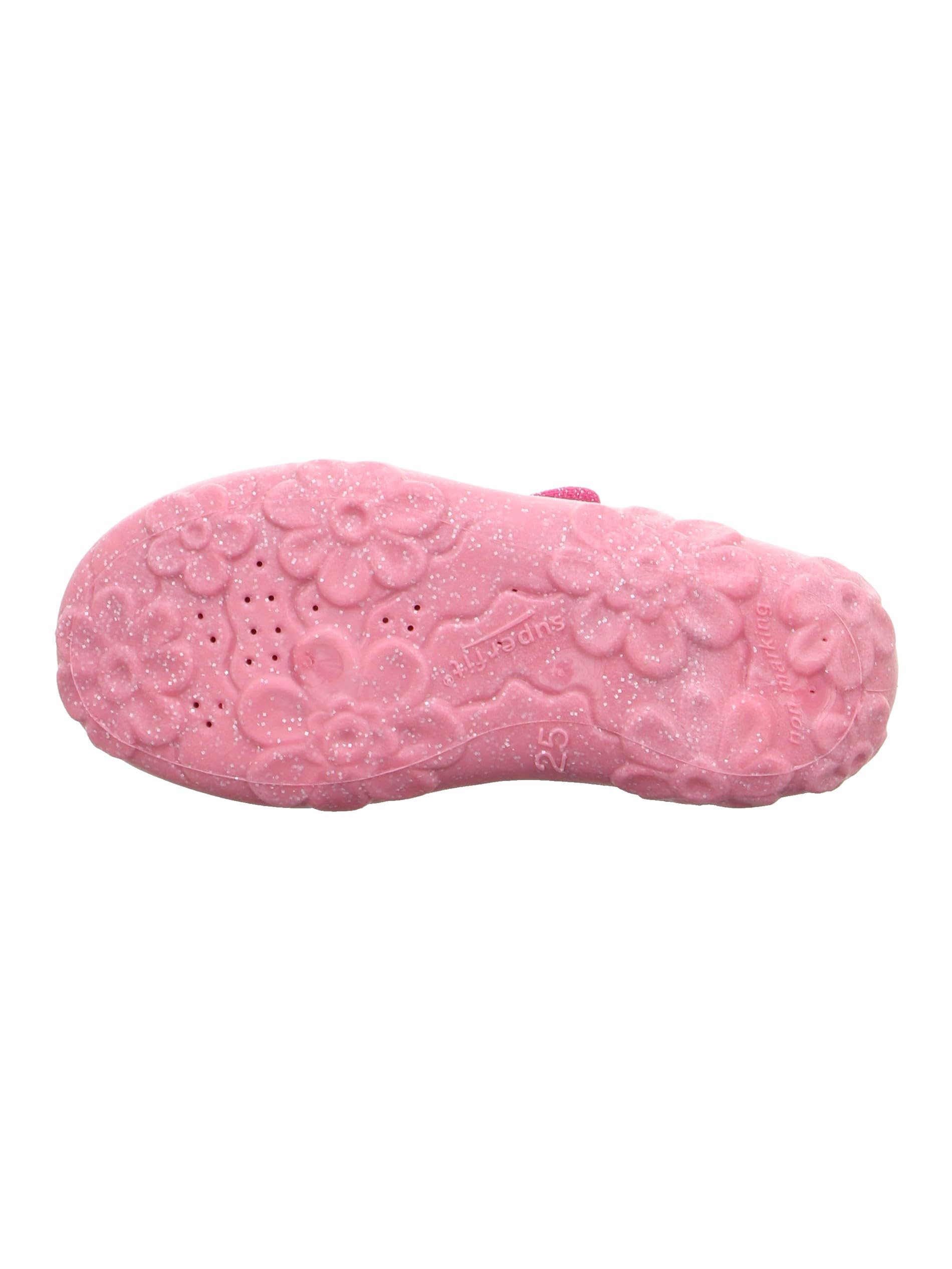 Superfit Mädchen BONNY Hausschuhe, ROSA/MEHRFARBIG 5500