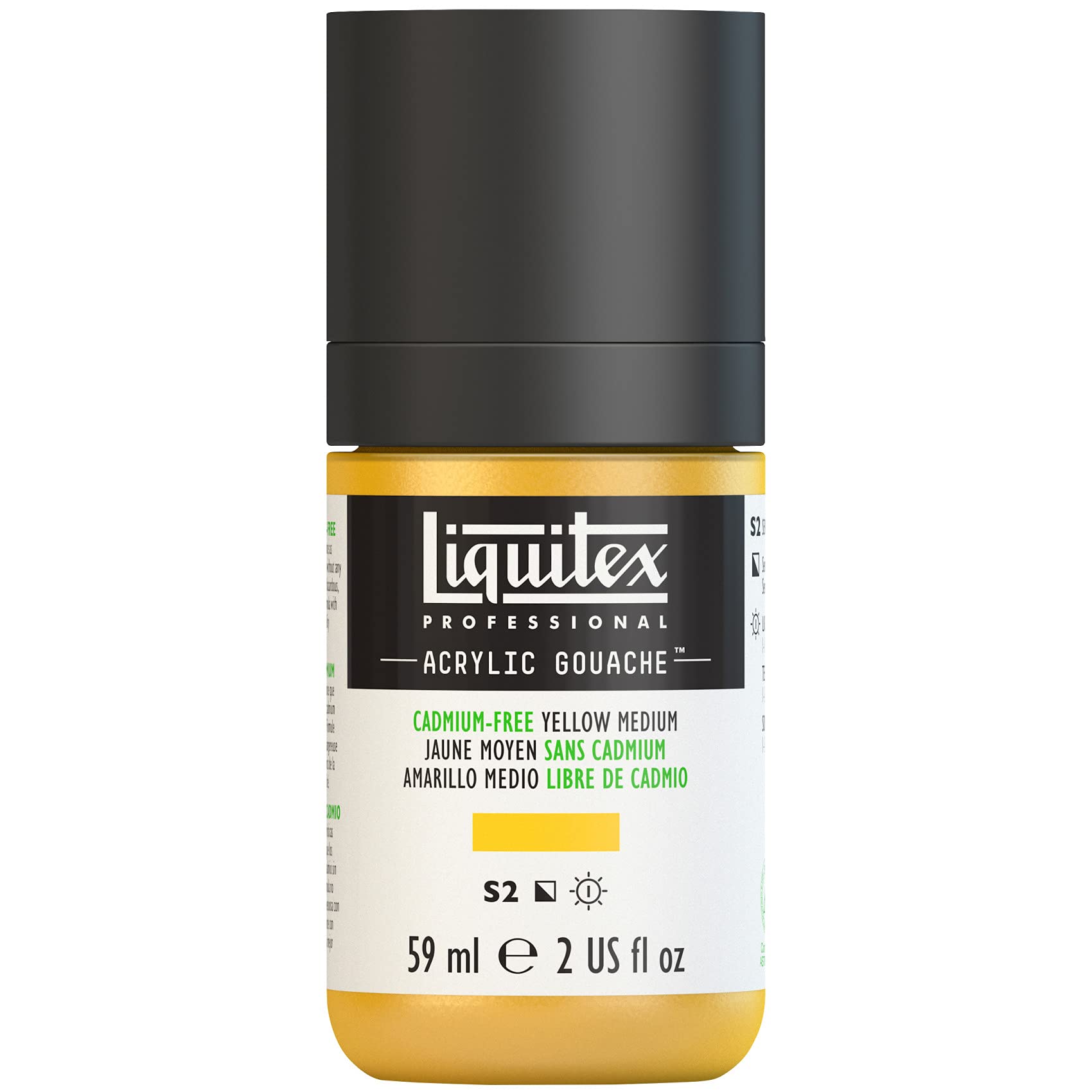 Liquitex Professional Acrylfarbe Soft Body – 59 Ml, Irisierendes Helles Gold, Hochpigmentiert, Lichtecht