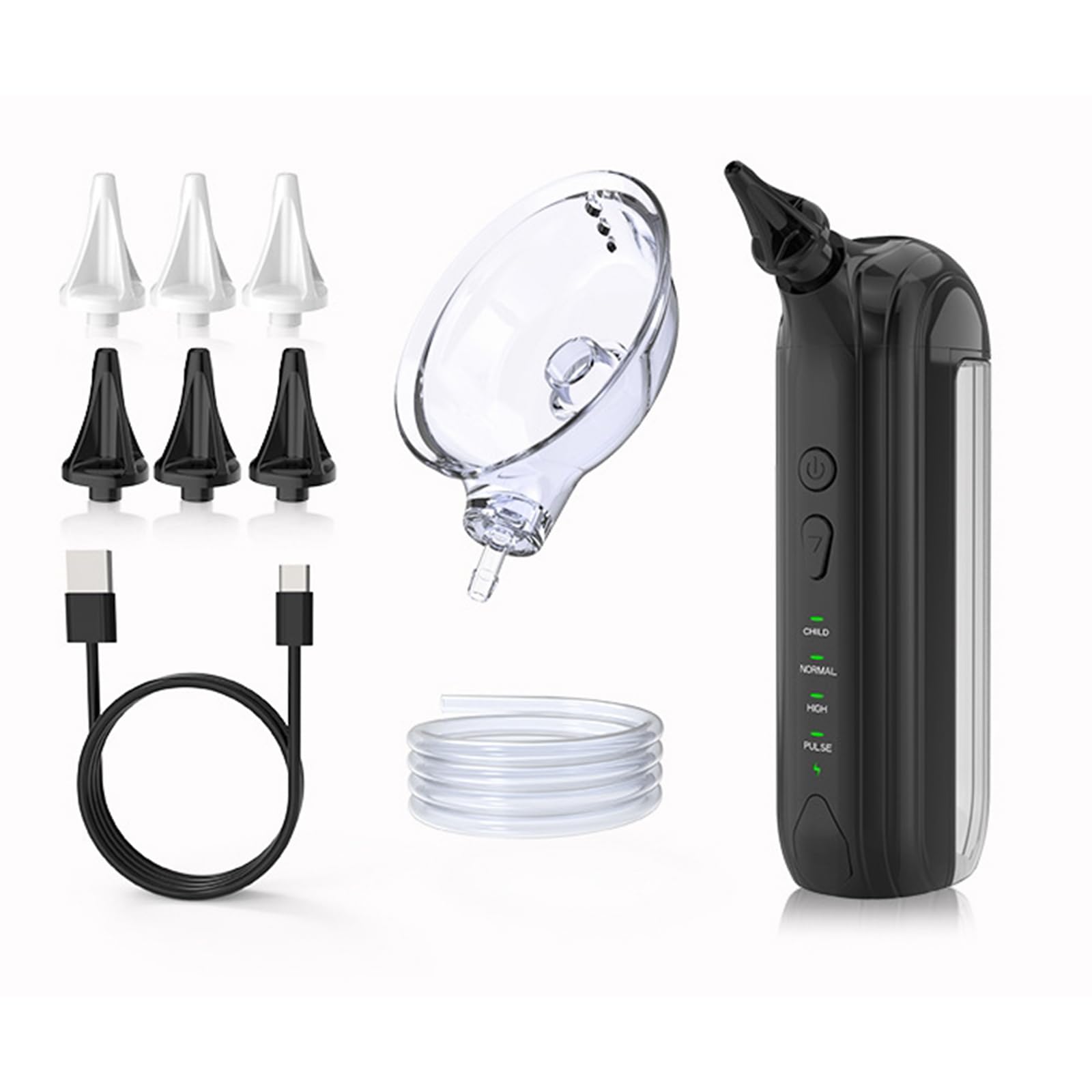 Dotmalls Earclean PRO,Ear Cleaners for Adults,Ear Cleaning Machine,Electric Ear Wax Removal System,Ear Wax Removal Kit with 6 Reusable Tips & 4 Water Pressure Modes Rechargeable Waterproof