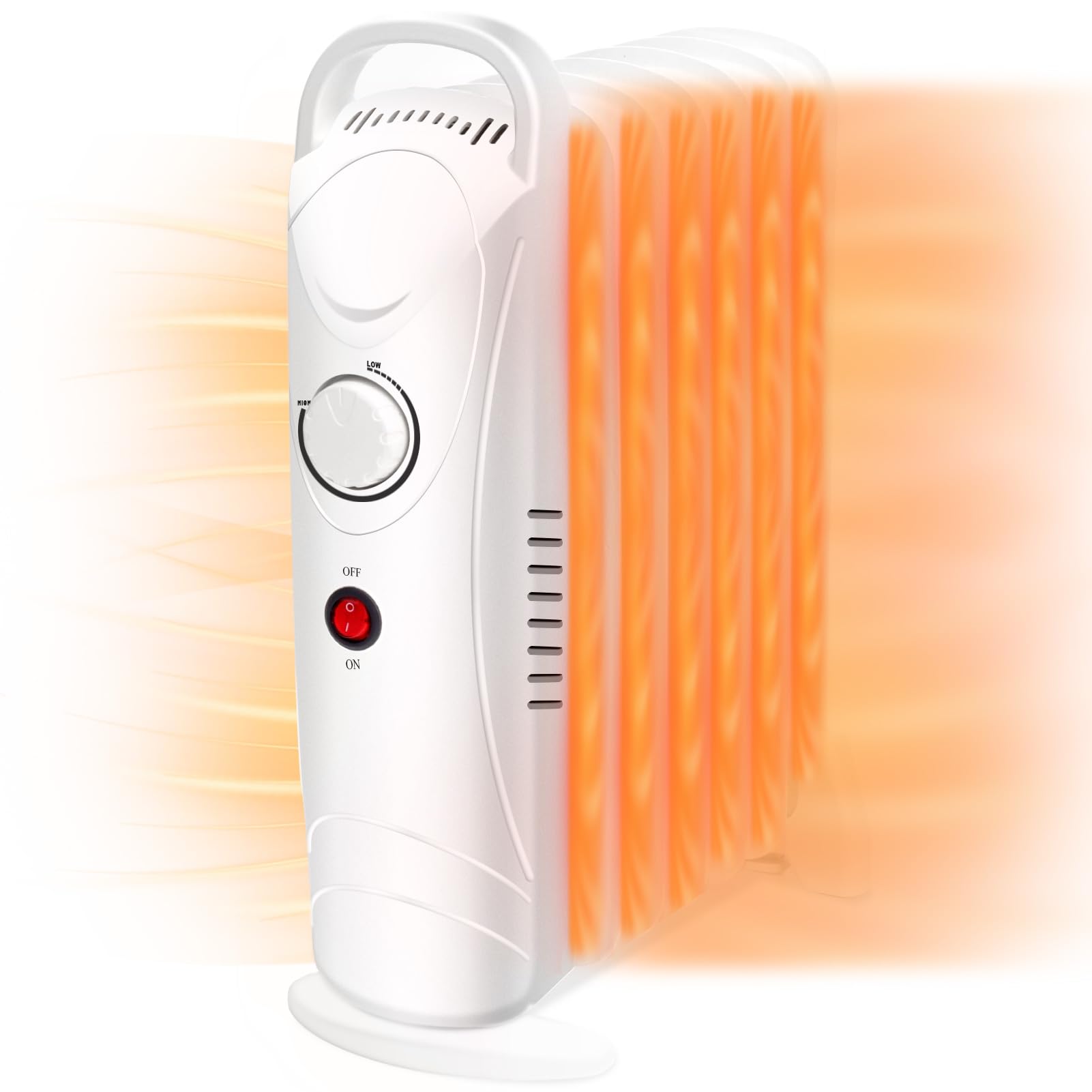 Amazon.com: Oil Filled Radiator Heater - 700W Portable Space Heater ...