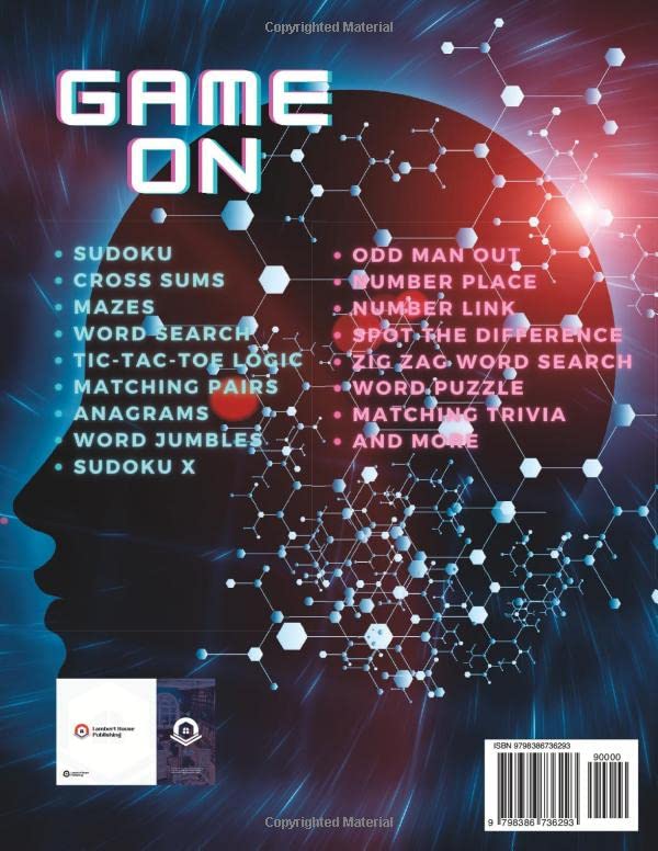 Miniatura 2 de Mind Games Adult Variety Puzzle Book To Help Keep Your Mind Focused, Sharp, Active & Healthy