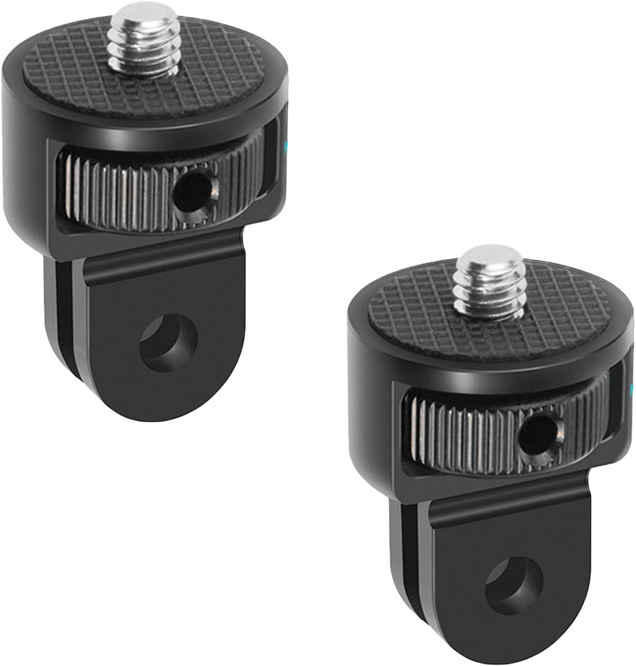 Tripod Mount Adapter,Aluminum Mount Adapter ,2pcs ¼20 Conversion Adapter for