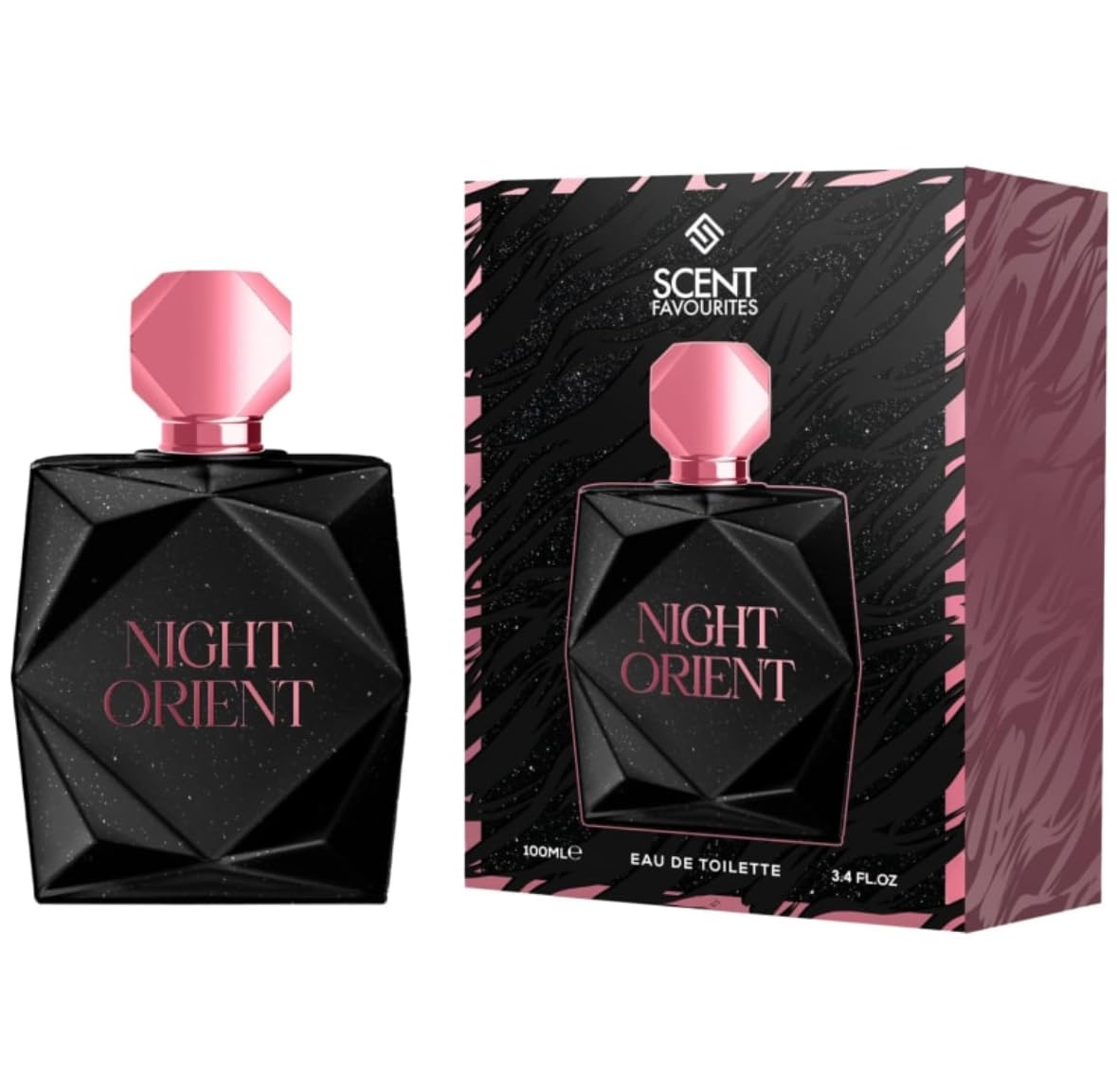 AAMEN Scent Favourites Night Orient Eau De Toilette, Black and