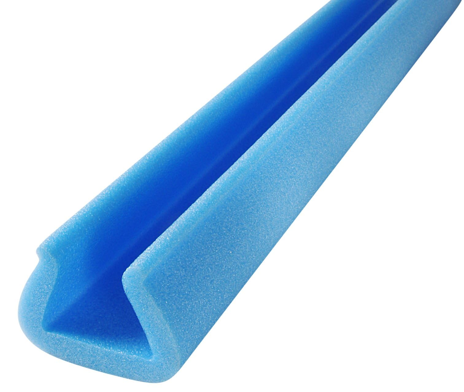 Hand Rail Protectors, 2m 60mm x 80mm | Heavy Duty Lightweight Foam Flexible Protection | TRIOPLUS