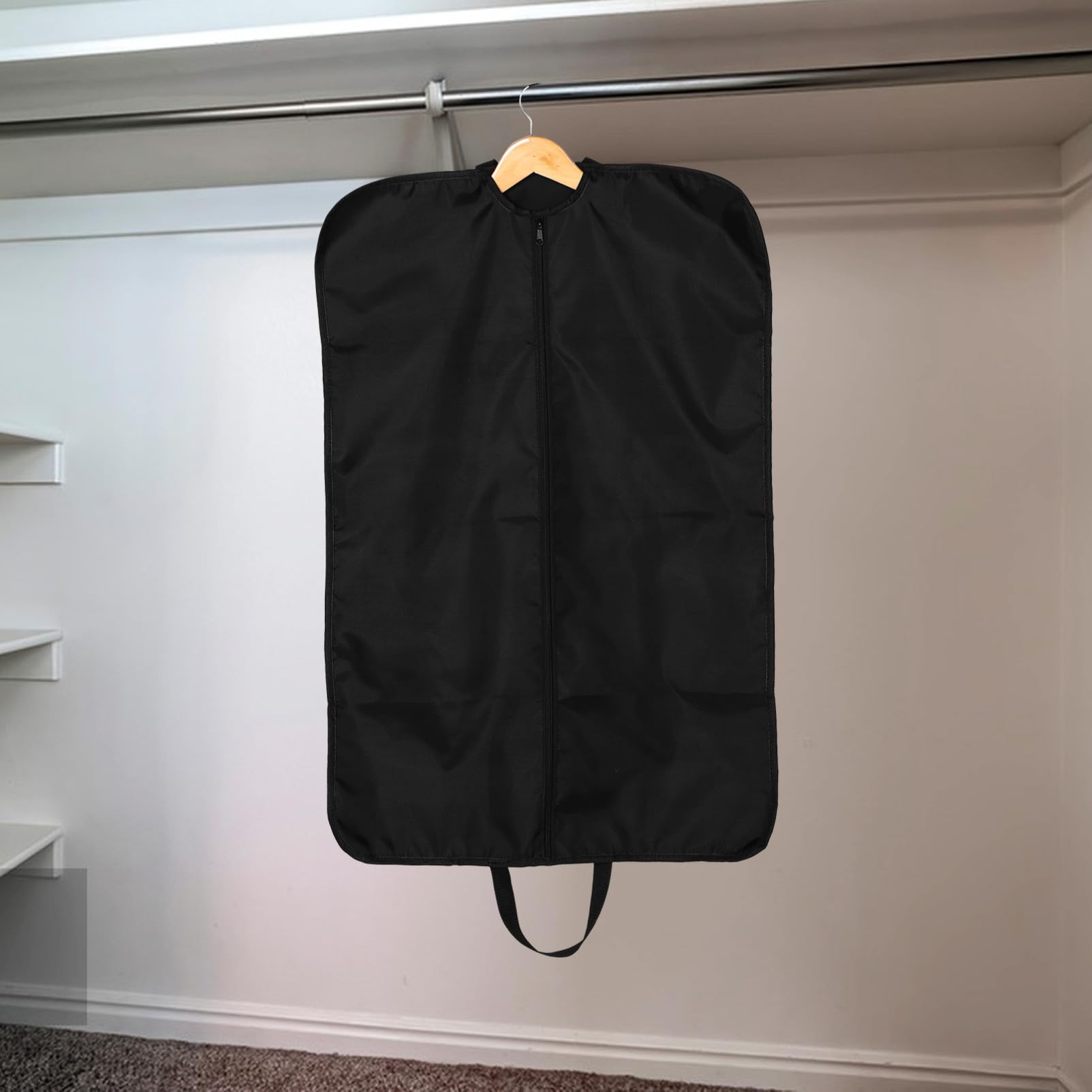 IMIKEYA Borsa Porta Abiti da Viaggio Pieghevole Organizer Vestiti Trasporto Camicia Cappotto Stoccaggio Armadio Borsone Viaggio Calcio