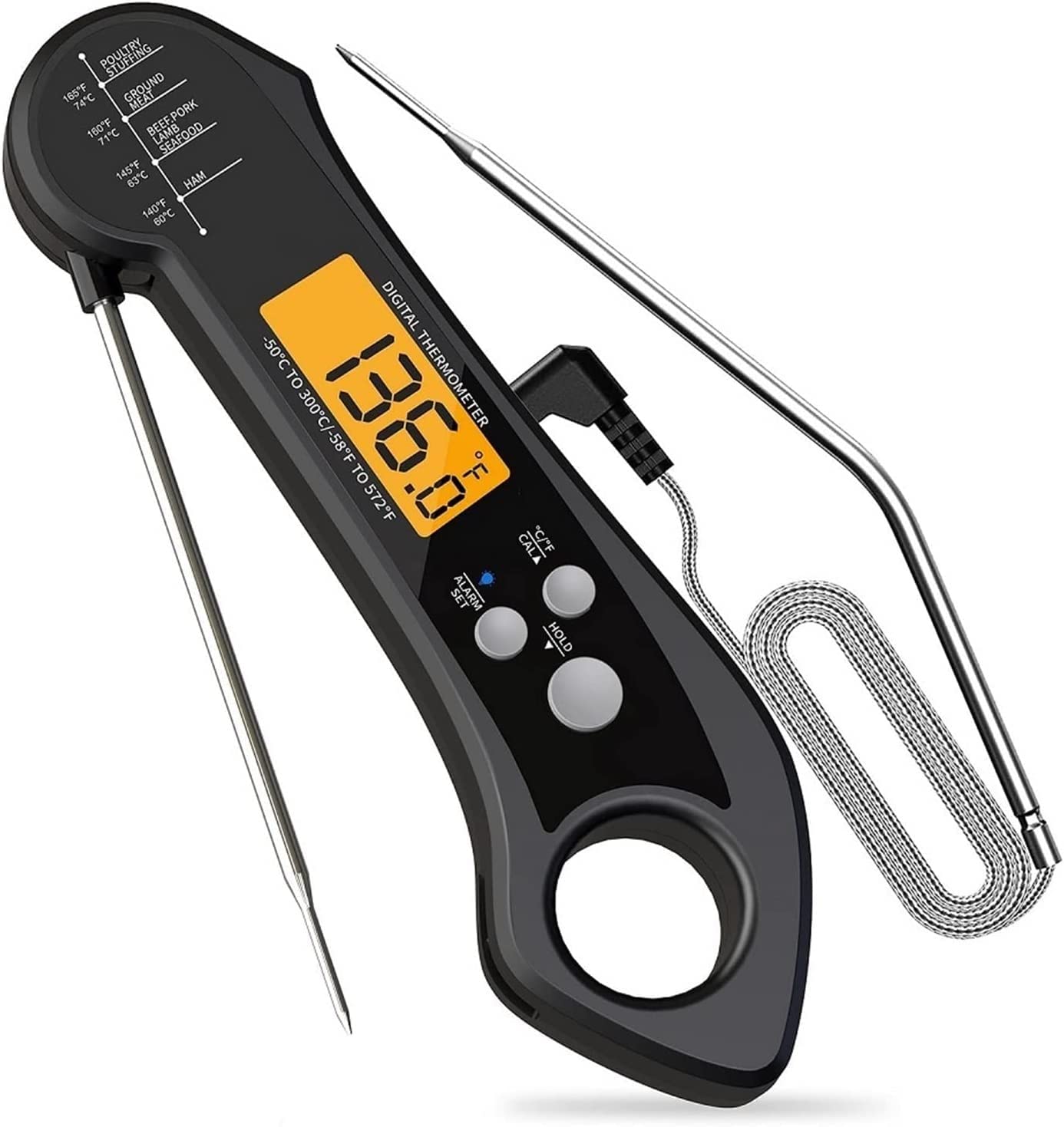 Thermomètre Alimentaire Cuisine Numérique Cuisson Sonde Alimentaire Thermomètre Cuisine Outils