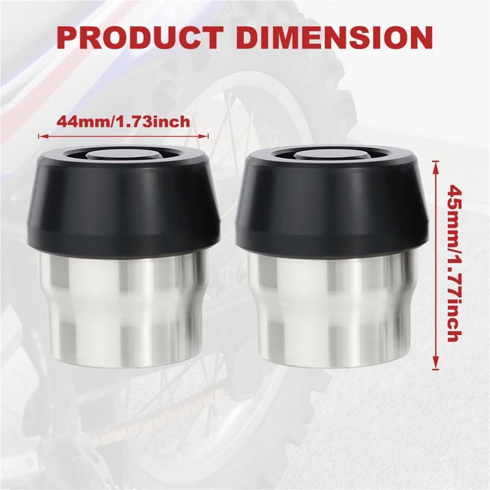 Barra anticaduta Protezione Antiurto per Moto, Forcella Anteriore, Telaio, ASSE, Slider per Forza 125 350 CRF150R CR85R NSC50R SH125 150 ADV160
