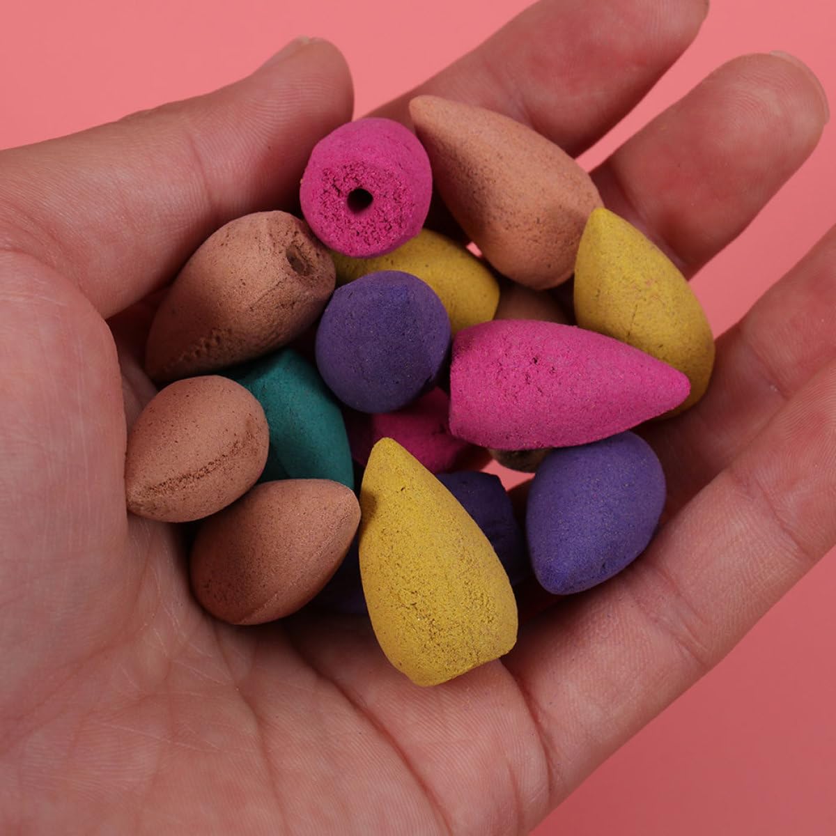 POPETPOP 300 Conos de Incienso de Reflujo Fragancia Duradera y Perfume Artificial para Meditación y Ocasiones Obsequios