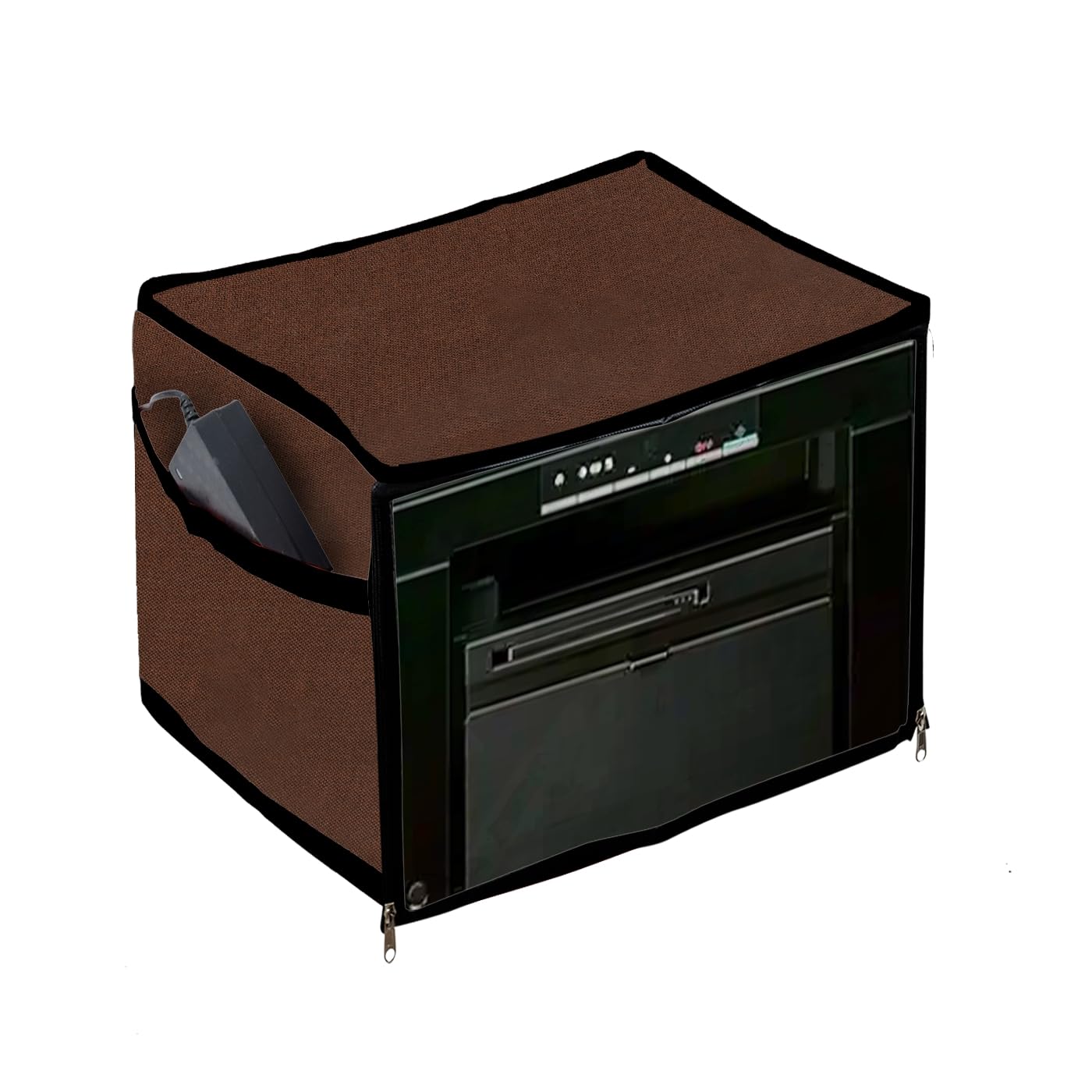 JMT Printer Cover Suitable for Canon Image Class MF 3010 Laser Printer-Brown Color-image-13