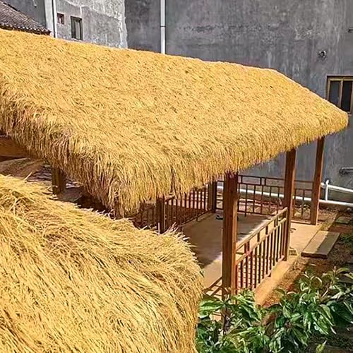 Paja artificial mexicana de PE para techos rústicos sin mantenimiento 3