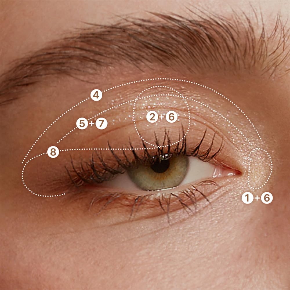 dasique Shadow Palette #28 Brown Bear l 9 Pigmented Eyeshadows Blendable Natural Look l Korean Makeup l Eye shadow palette l Long Lasting Naturing Looking - Image 6