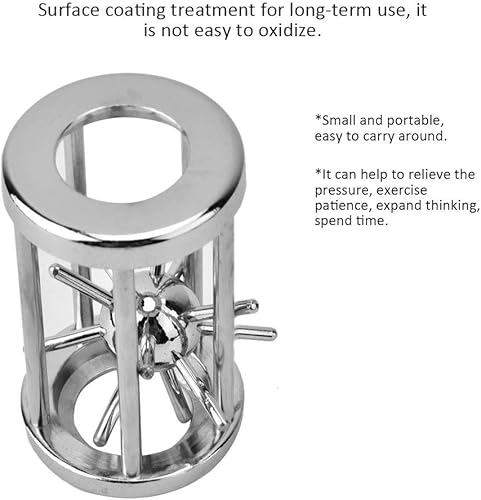 Miniatura 3 de Juguete de desbloqueo de aleación rompecabezas inteligente para adultos juguete educativo de metal fundido para niños y adultos