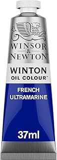 Winsor & Newton Winton - Tubo de Pintura al Óleo, 37 ML, Azul (Ultramar francés)