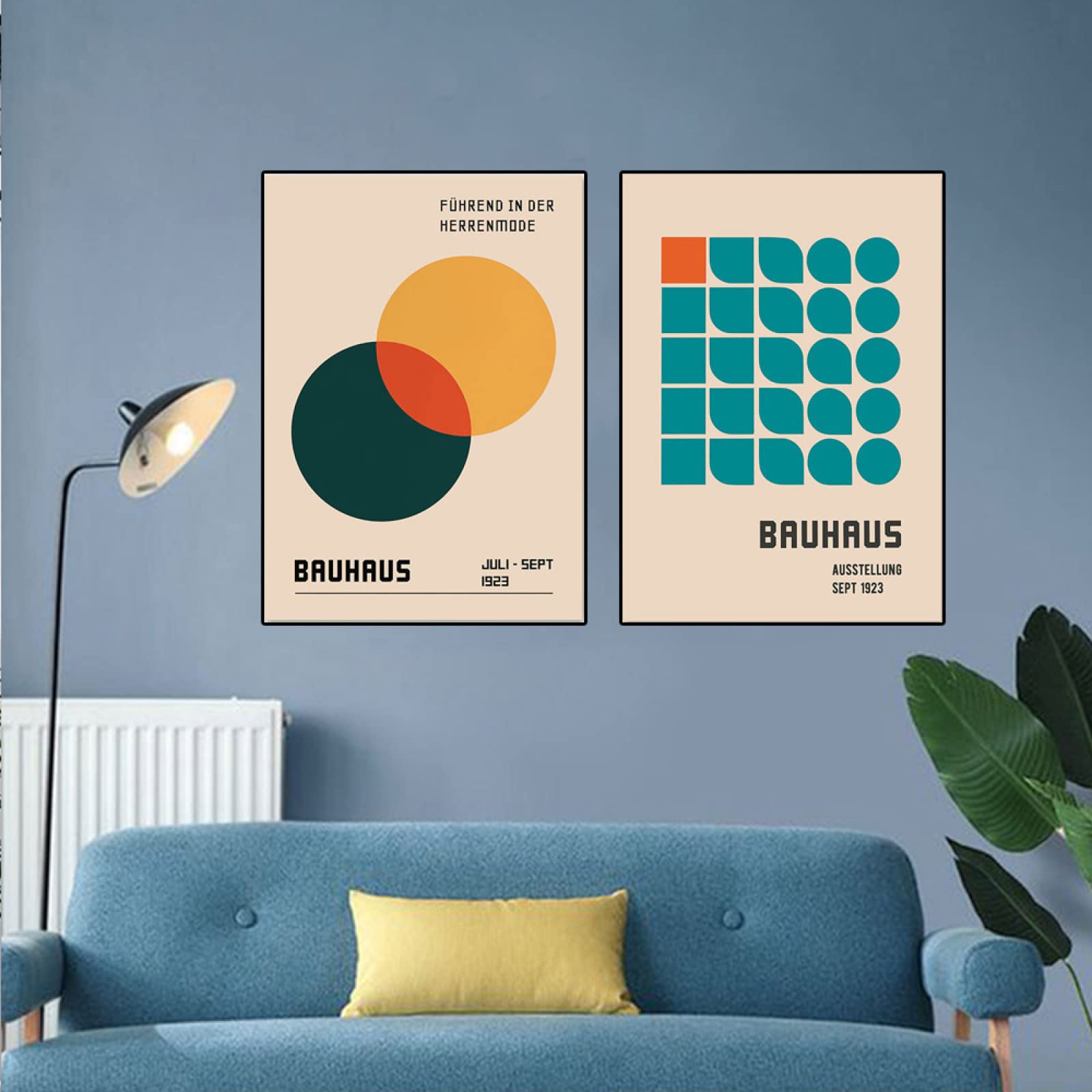Amazon.co.jp: Bauhaus バウハウス 美学 ポスター Poster 抽象