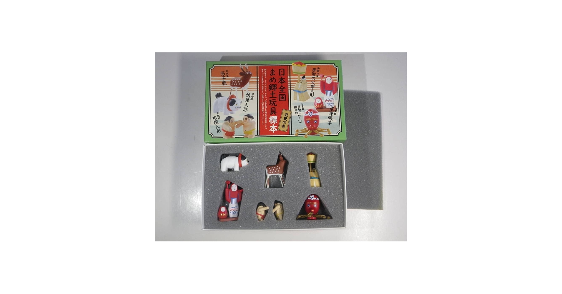 Amazon | 海洋堂 中川政七商店 日本全国まめ郷土玩具標本 近畿の巻 6種