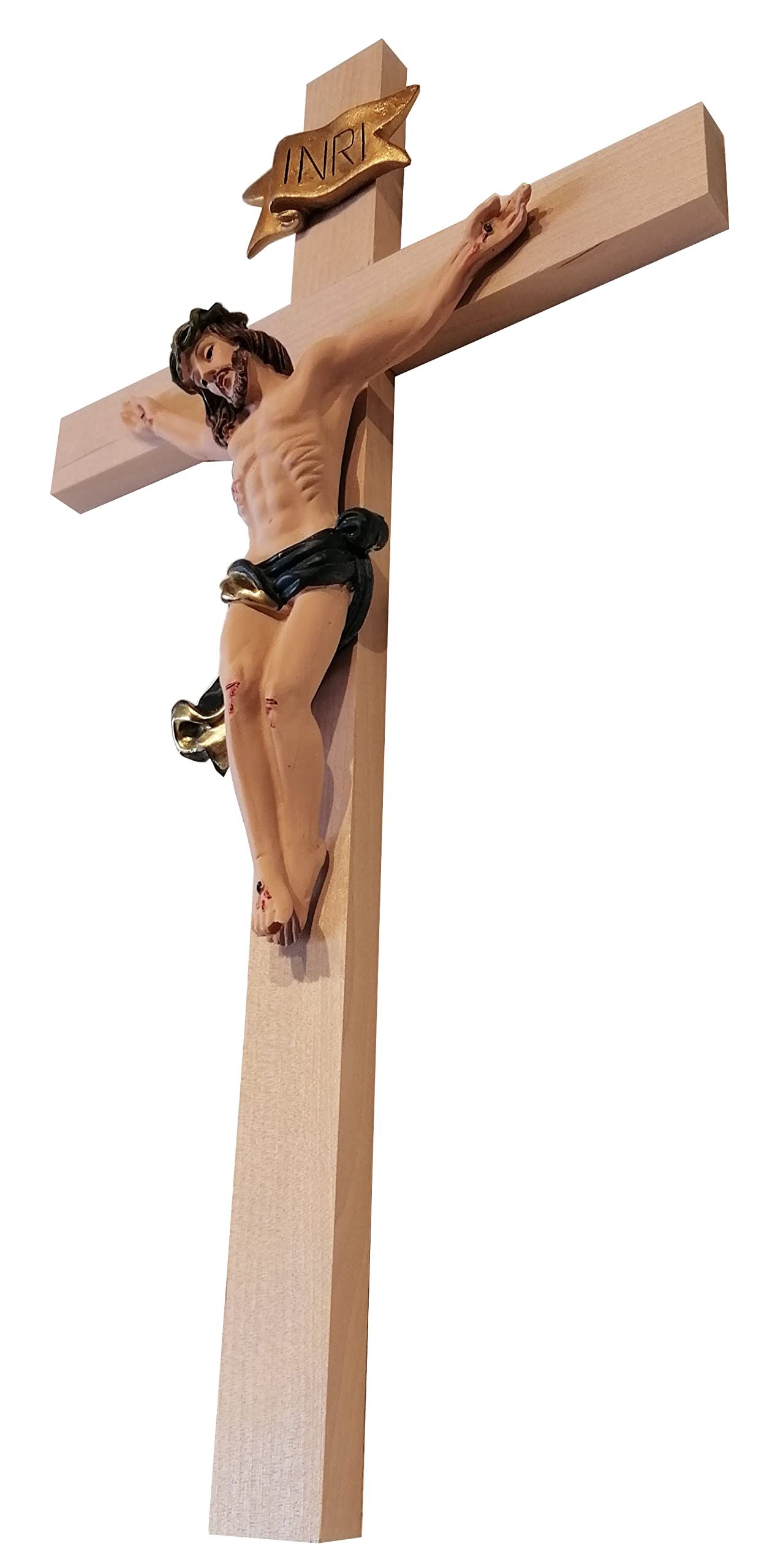 HTISOK Croix Murale Jésus Crucifix Décoration D'église Orthodoxe Décor Chrétien Fournitures D'église Orthodoxe Religieuse Russe