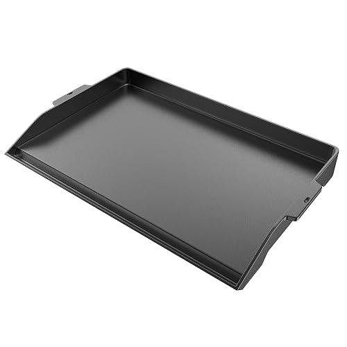 Utheer 23 x 16 Cast Iron Griddle for Gas Grill and Stove Top Flat Top