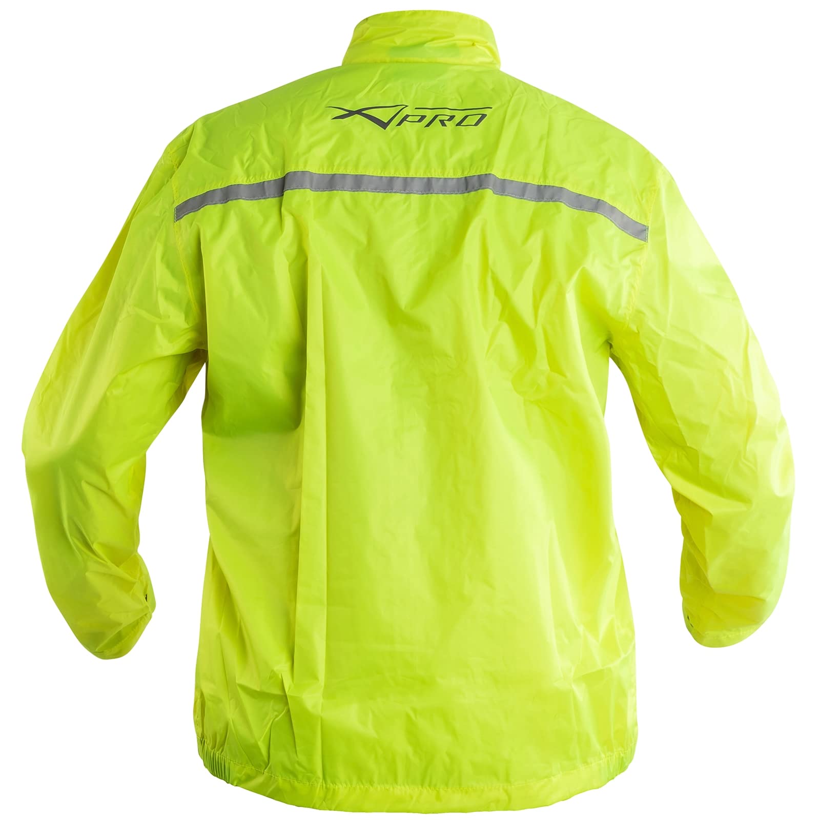 A-pro Antiagua Lluvia Moto Traje Chaqueta Impermeable de Viento Alta Visibilidad