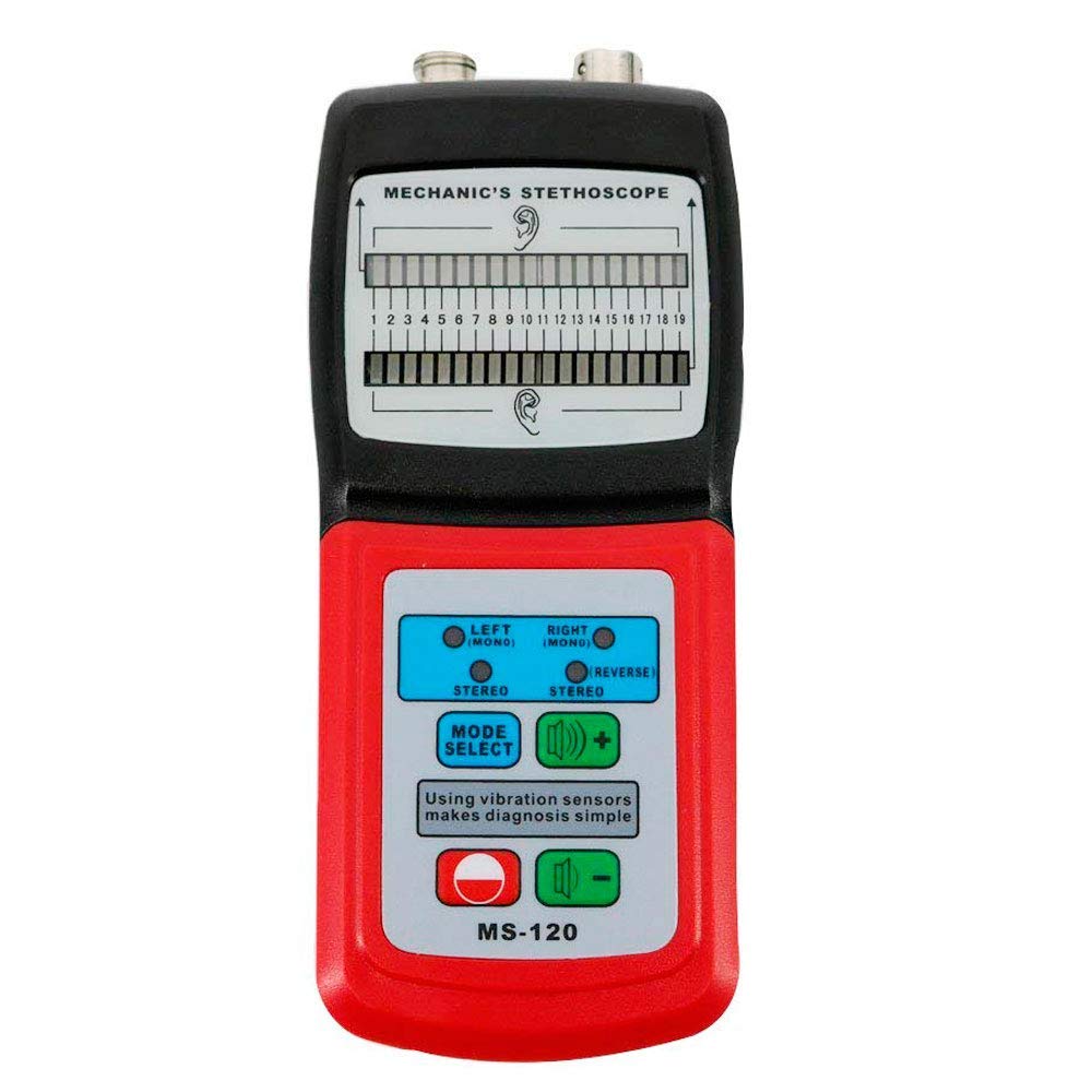 Tongbao MS-120 Digital Mechanic's Stethoscope Widely Used in Locating the Source of Machinery Noise of Malfunction