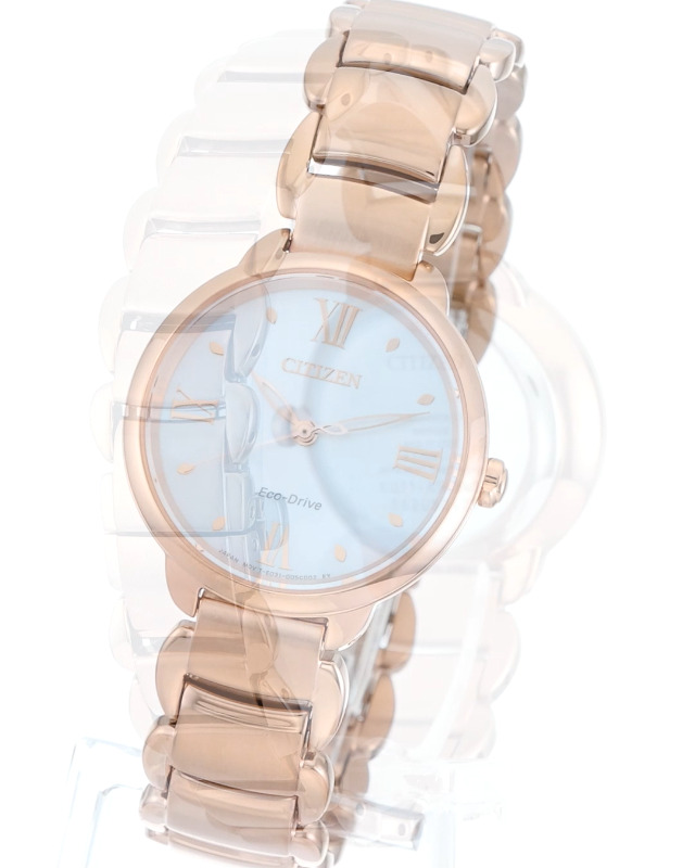 Amazon | [CITIZEN] 腕時計 CITIZEN L 光発電エコ・ドライブ ROUND