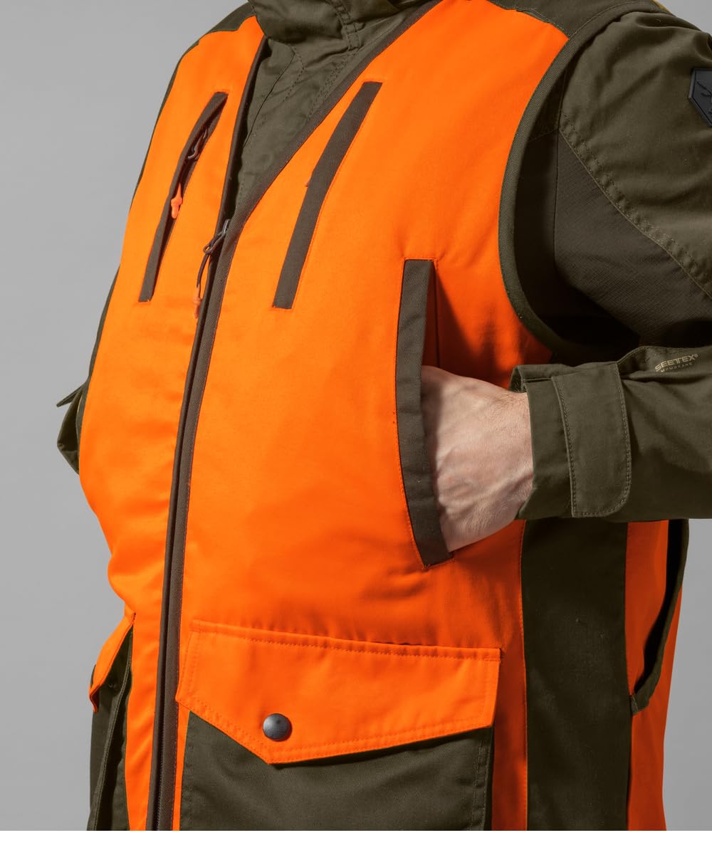 Seeland | Chaleco Travo | Ropa y Equipamiento de Caza Profesional | Calidad Escandinava Duradera
