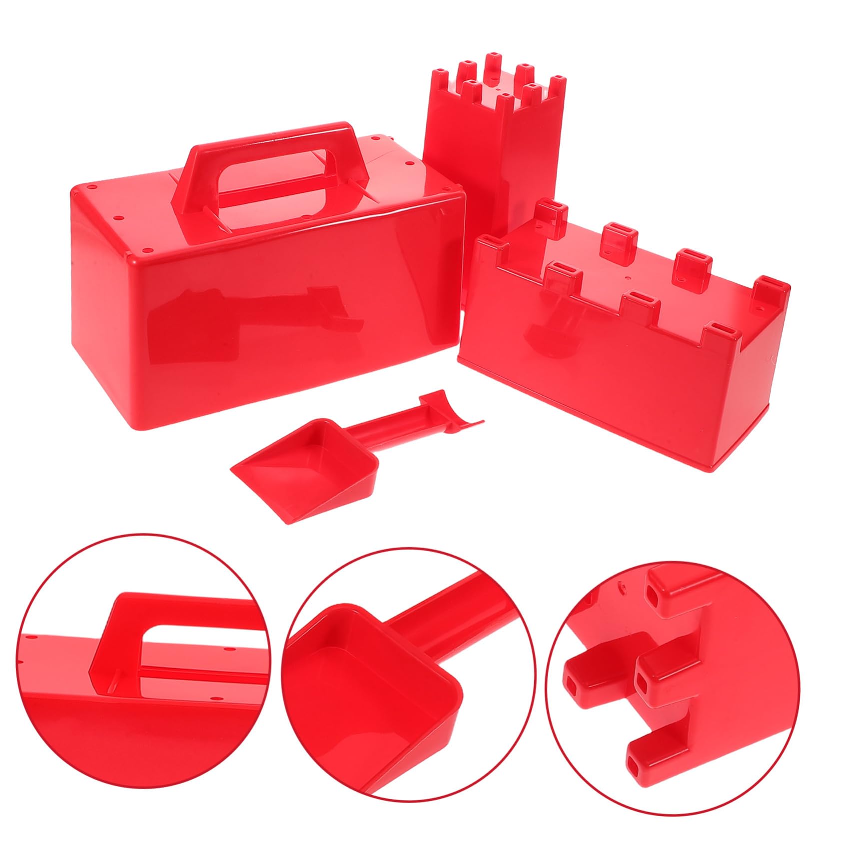 Molde para Construir Nieve para Niños, Pala de Plástico Resistente y Antifrost, Juego de Invierno para Exteriores Que Fomenta la Creatividad y Diversión