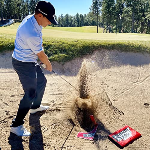 Eyeline Golf Bunker Pro System - Portable Practice Training Aids To Improve Your Shots From Bunker. Get The Ball Out Of The Sand Trap And On The Green. Guaranteed Instant Improvement. Made In Usa. #TOP4