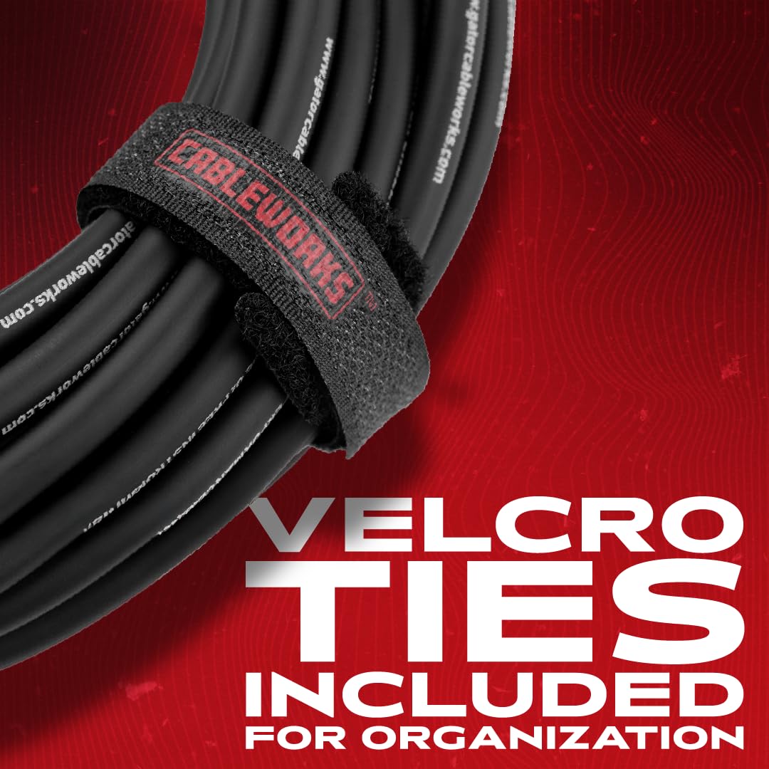 GATOR CABLEWORKS Lautsprecherkabel – 90 Cm, Klinke Auf SpeakON, Für PA & Studio