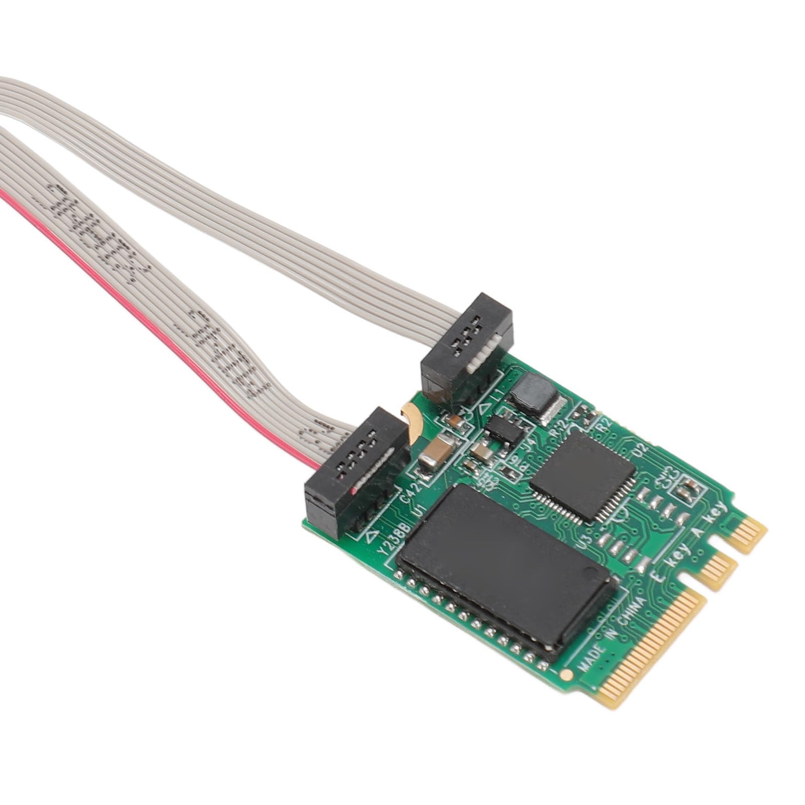 Adaptateur Ethernet M.2 A+E Key 2.5G, Carte Réseau Ethernet RJ45 Gigabit RTL8125B, pour 7/8/8.1/10, Serveur 2008/2012/2016, pour Linux