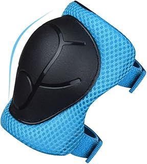 LIOOBO 6 Peças Joelheiras Infantis Joelheiras Joelheiras Para Crianças Joelheiras Para Crianças Joelheiras Para Esportes Crianças Joelheiras Cinta De Pulso Infantil Protetores De Pulso