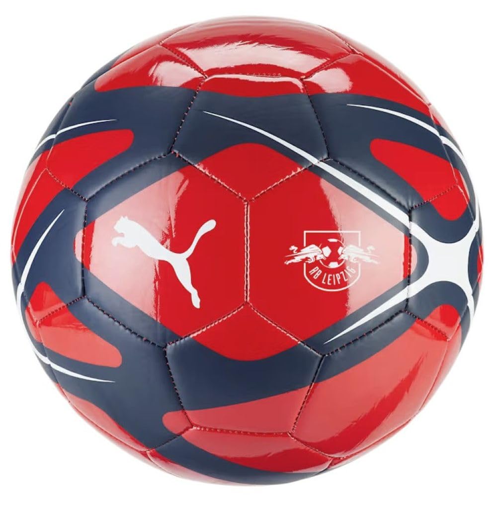 RB Leipzig Fußball - Culture - Gr. 5 rot-Navy | Ball | RBL - Plus Aufkleber Wir lieben Fußball