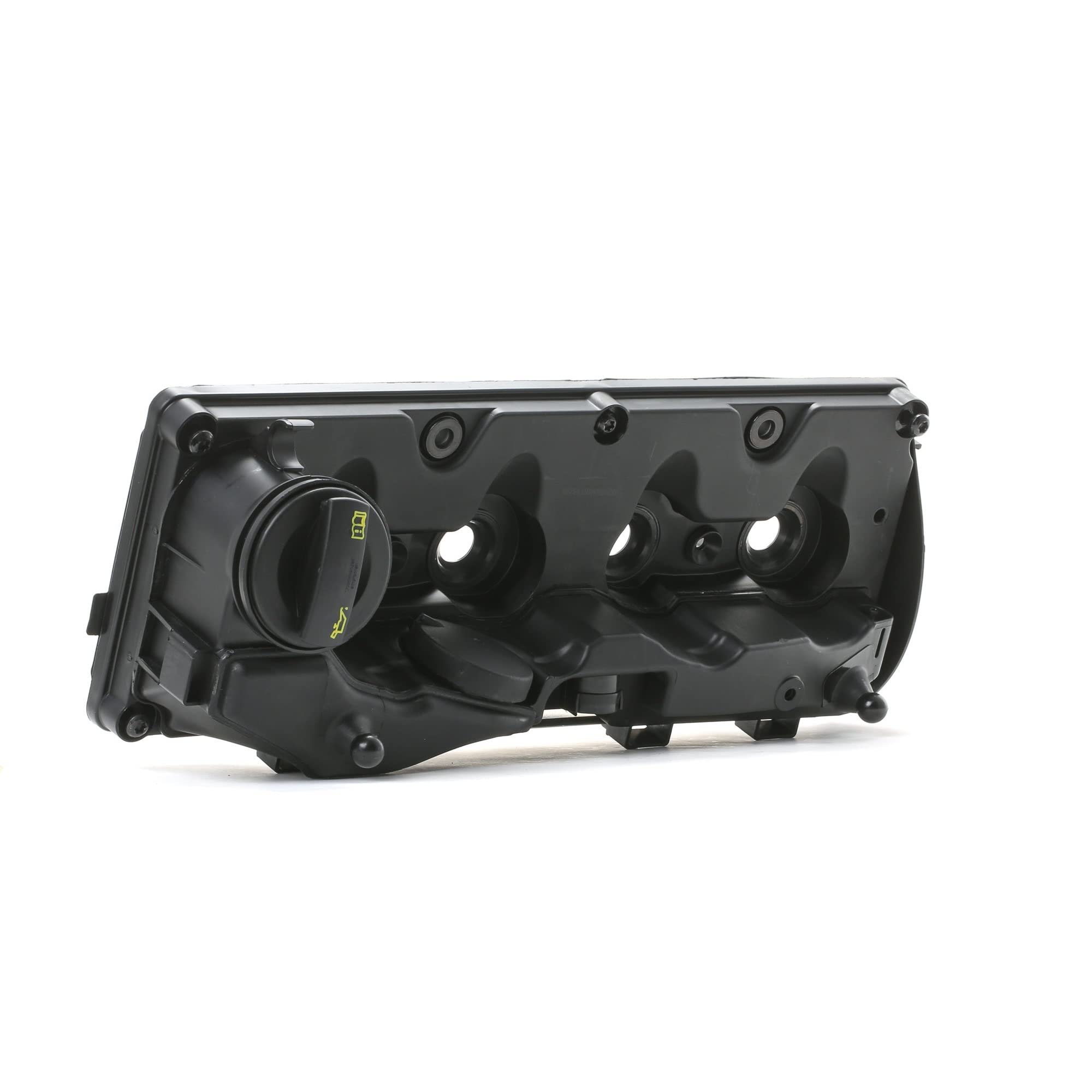 RIDEX 977C0018 Tapa de balancines con junta para la tapa de culata de cilindro con tapa Compatible con VW Polo V Hatchback 6R1, 6C1