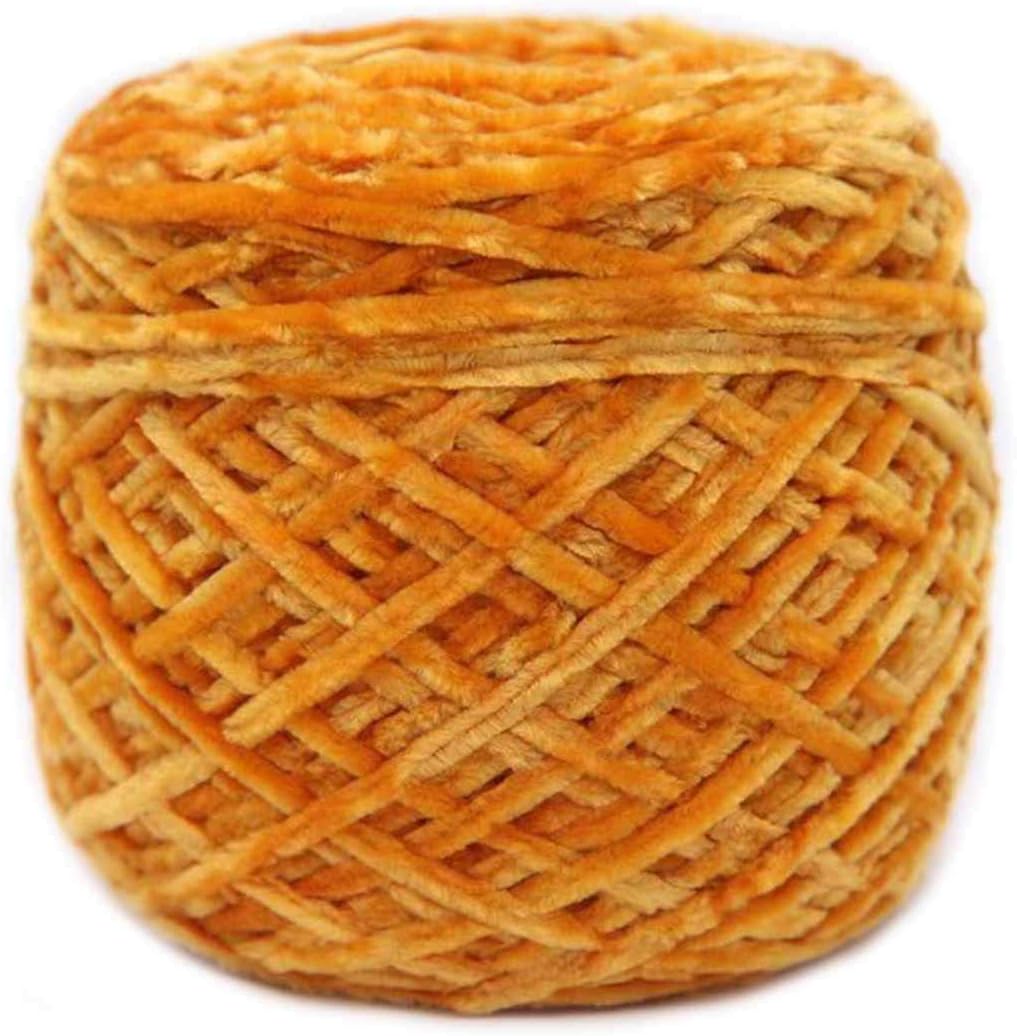 8 oz/250g Chenille Yarn,DIY Velvet Chenille Yarn,Bulky