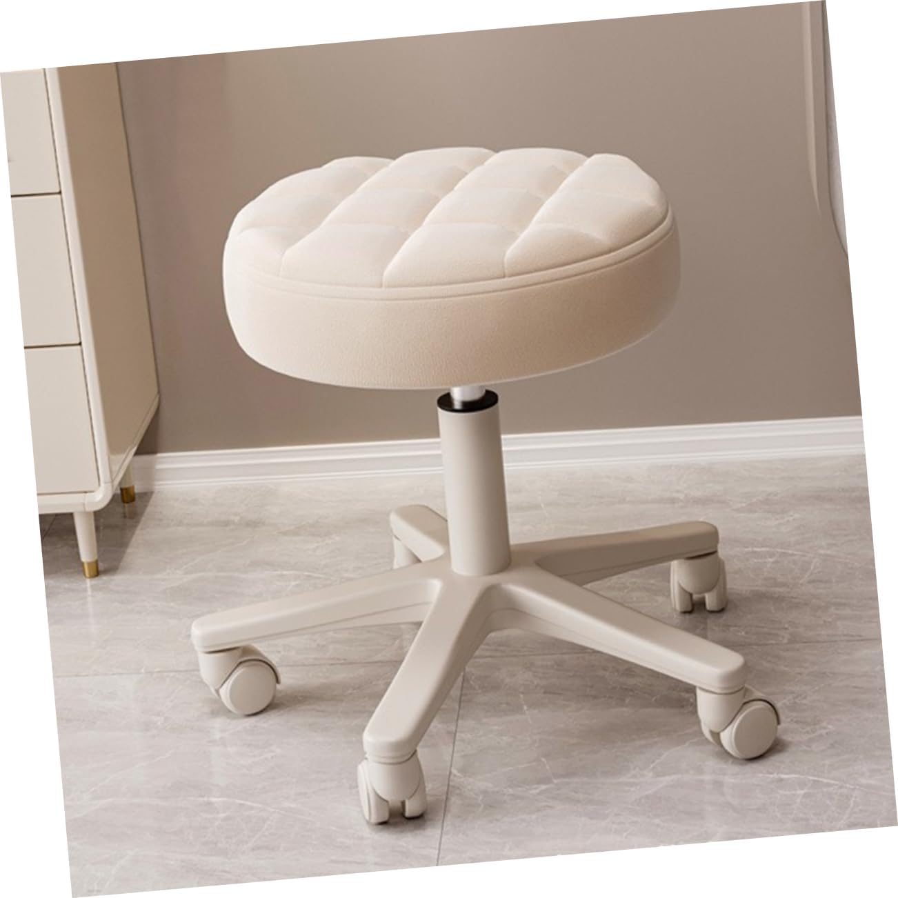 Stool Seat Round Pu Round Bar Stool Seat Cover Stylish Sturdy for Home Restaurant Use