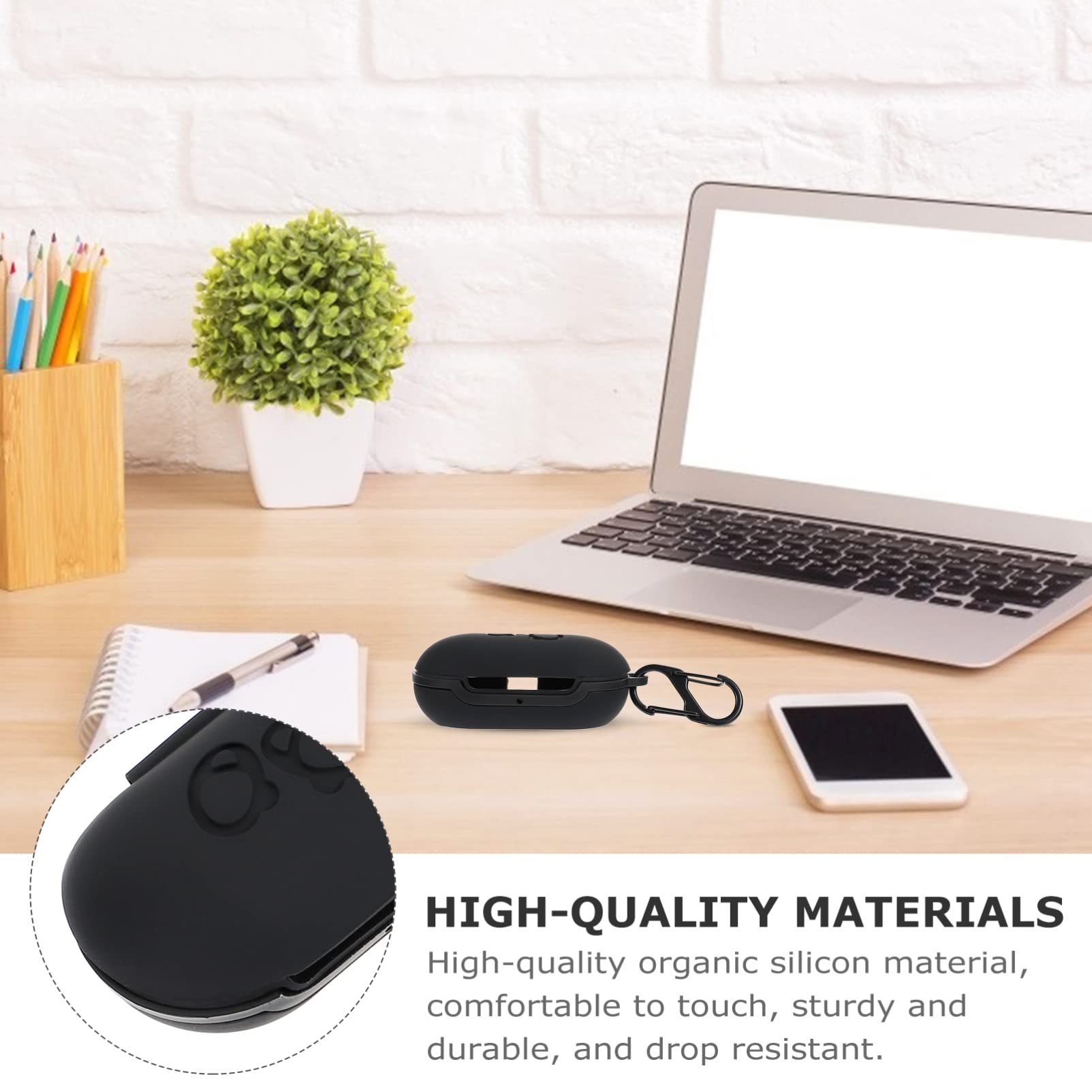 Gatuida 3 Piezas Funda De Silicona para Auriculares Exquisita Funda para Auriculares Caso De Auriculares Inalámbricos Auriculares Casos Estuche De Silicona Elegante Gel De Sílice
