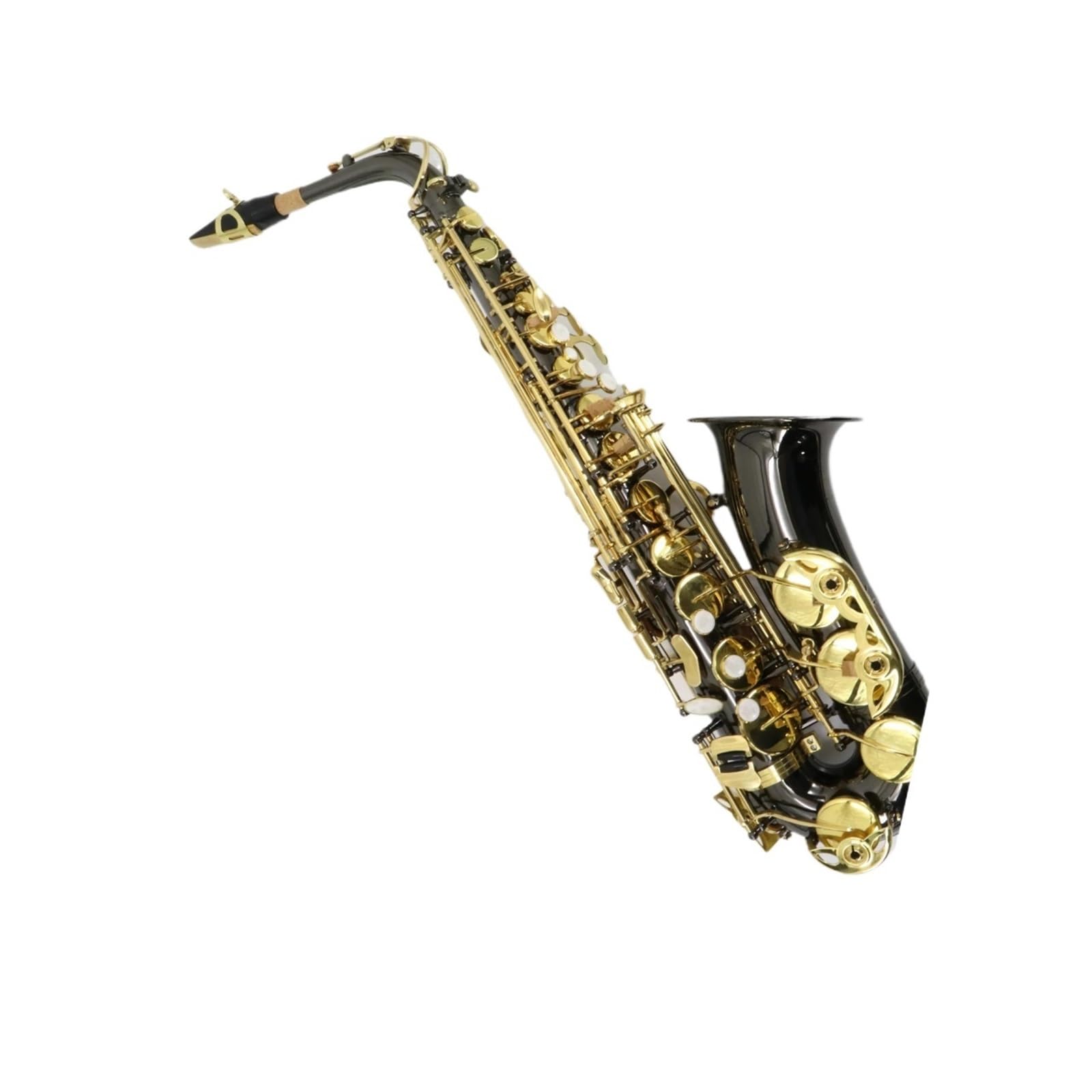 Sassofono contralto, in ottone professionale fatto a mano per musicisti e principianti, ideale per gruppi scolastici, lezioni di musica e spettacoli, strumento musicale