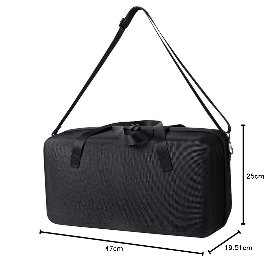 Borsa porta altoparlanti Custodia da viaggio per UE HYPER BOOM, borsa audio Bluetooth Custodia di grande capacità Custodia rigida protettiva, 47 x 25 x 19,5 cm
