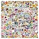 200 Stück aesthetic graffiti lustige Vinyl Aufkleber sticker stickers set für auto motorrad Laptop Kinder Teenager Erwachsene (niedliches Muster)
