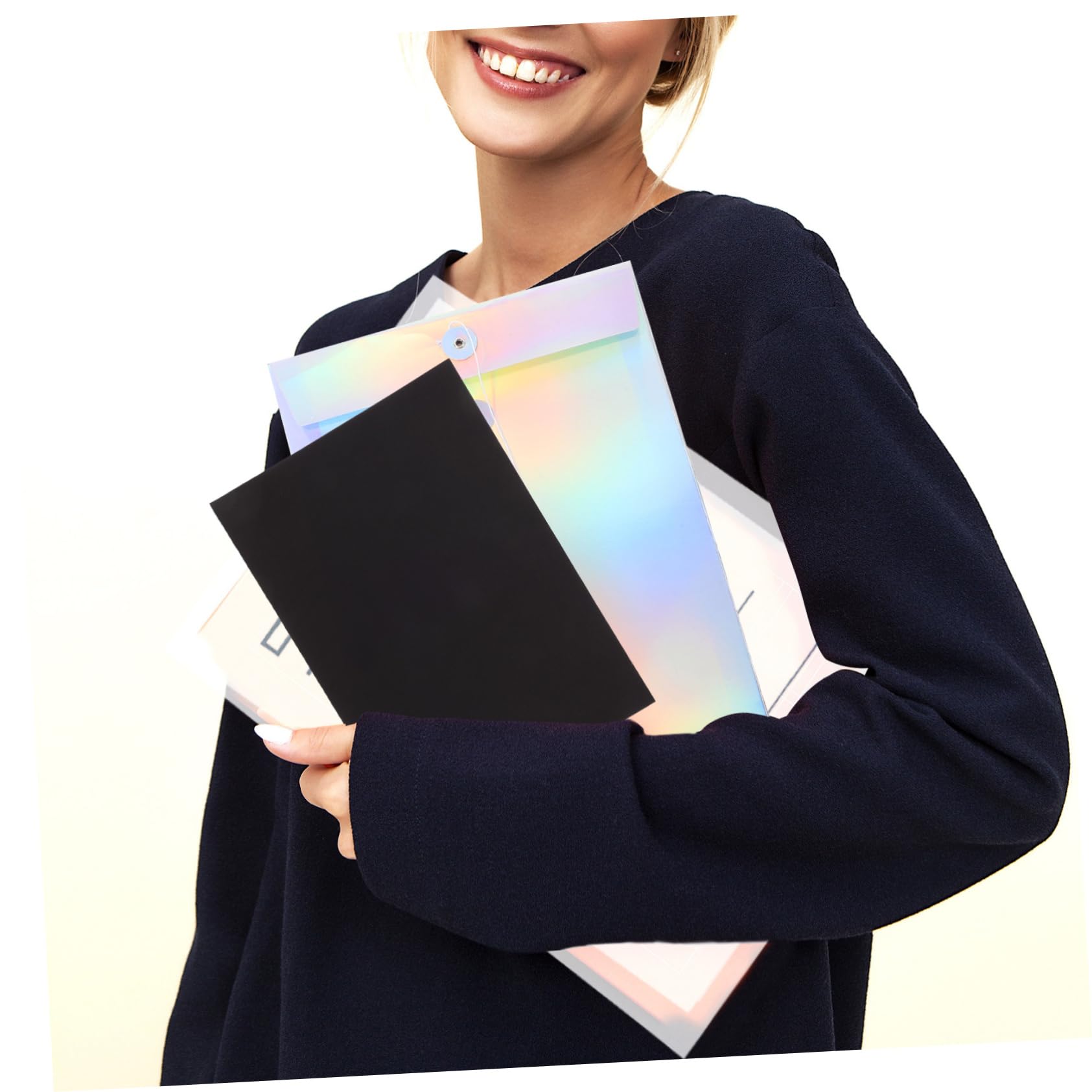 Artibetter 100hojas Cubiertas Para Encuadernar Protectores Para Carpetas Oficina Diseño Elegante