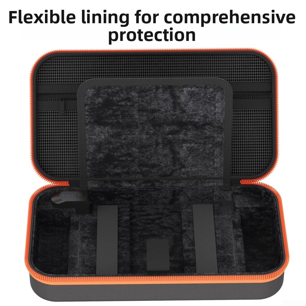 Custodia da viaggio per Nintendo Switch 2 con Power Bank da 10000 mAh, custodia da trasporto in EVA con porta di ricarica e archiviazione per carte di gioco