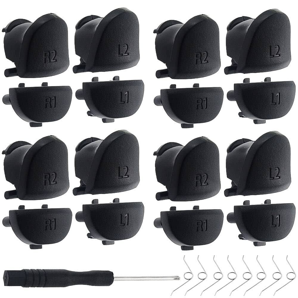 ps4レーティング プレイステーション4用コントローラーボタンカバー L2 R2 左右
