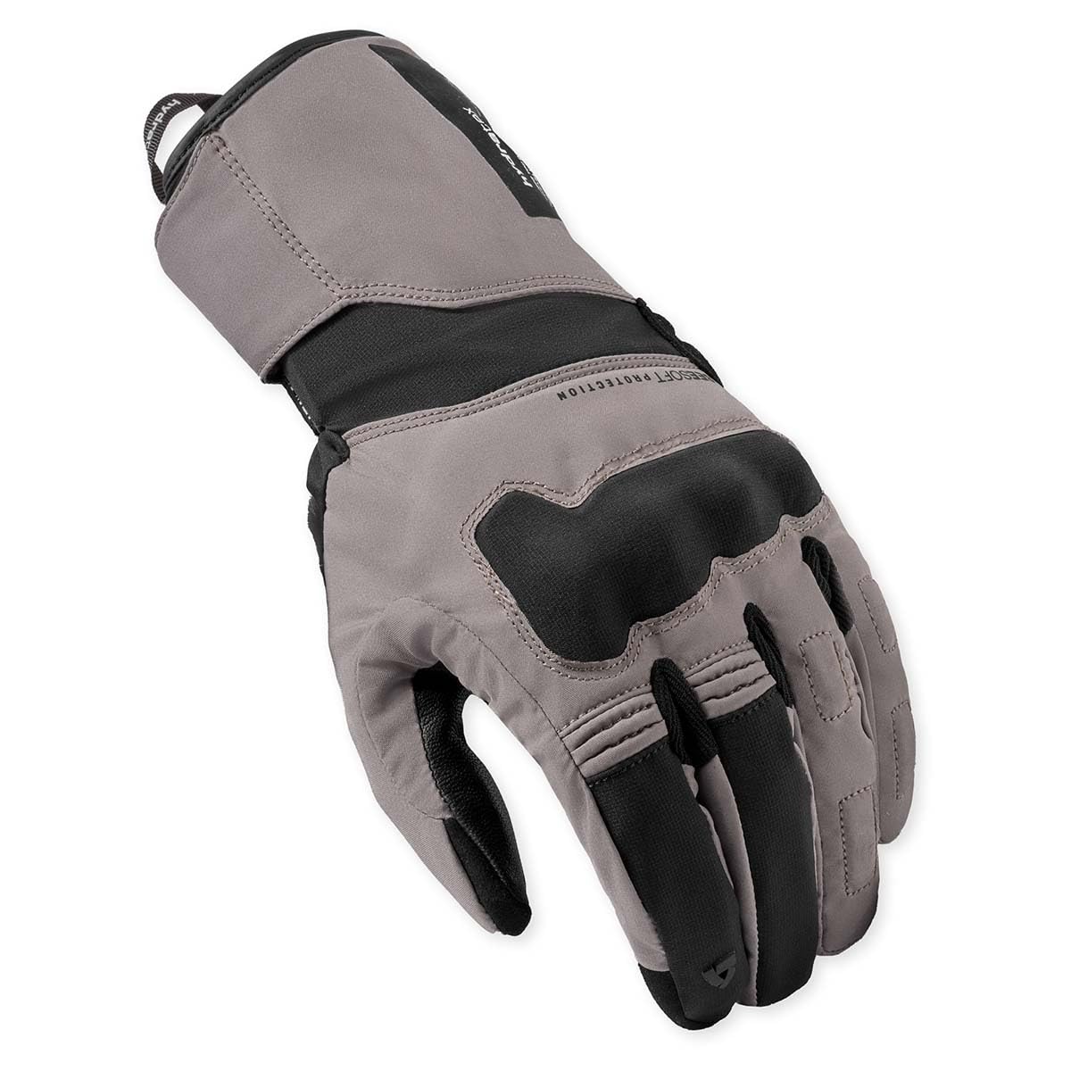Revit Convergent H2O wodoodporne rękawice motocyklowe, czarny, S