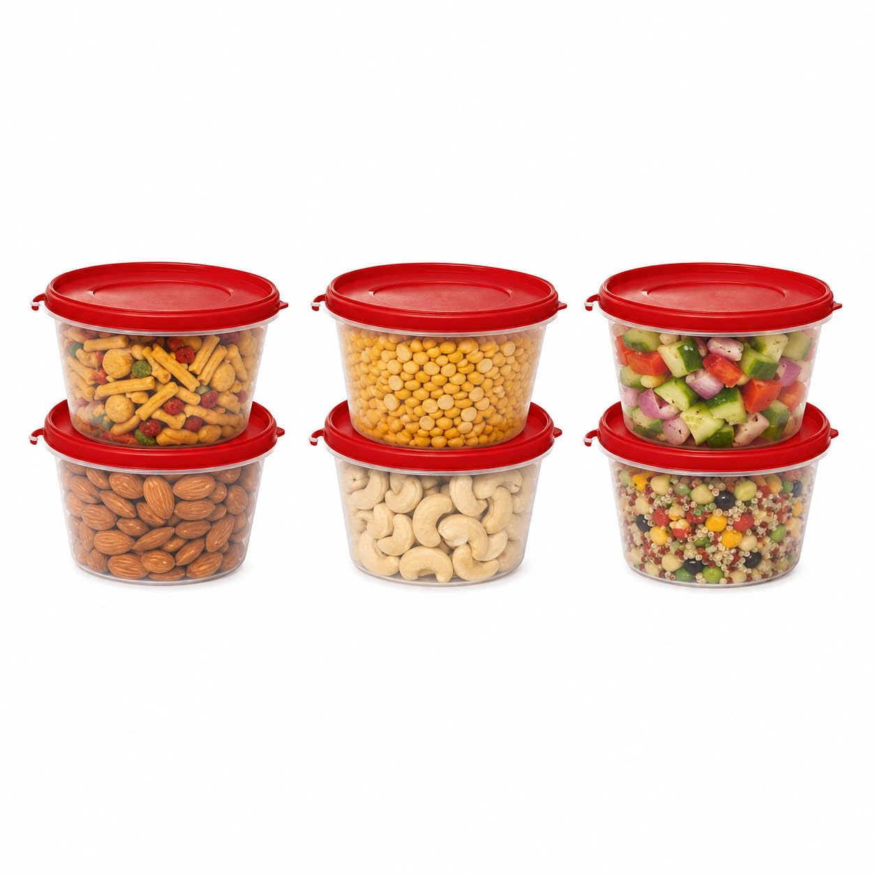 Cutting EDGE Nesterware Food Containers - Set of 6 -25