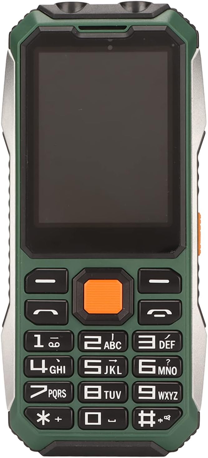 Heayzoki 2G Seniors Cell Phone, Dual SIM Big Button