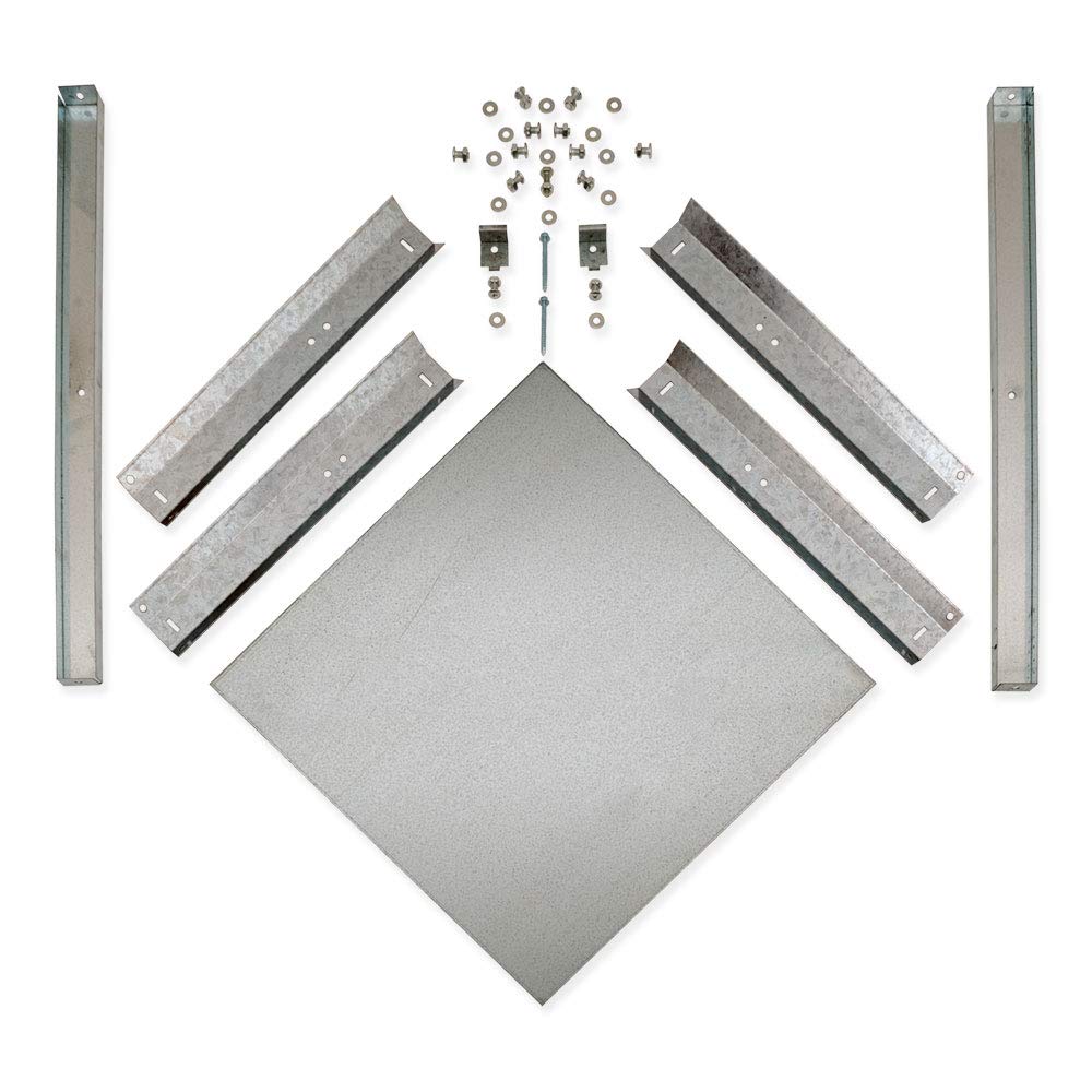 Eastman 21 Inch Water Heater Stand with Screws, 30 to 60 Gallons Load Rate,  86278 - Water Heater Replacement Parts - Amazon.com