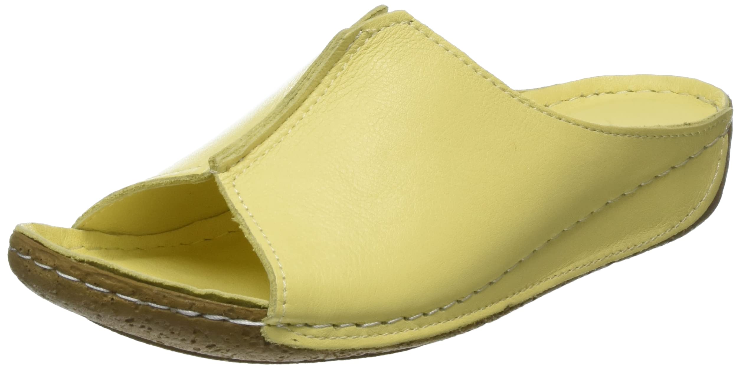 Andrea Conti Women's Mules, Lime, 37 EU, Citrus, 5 UK