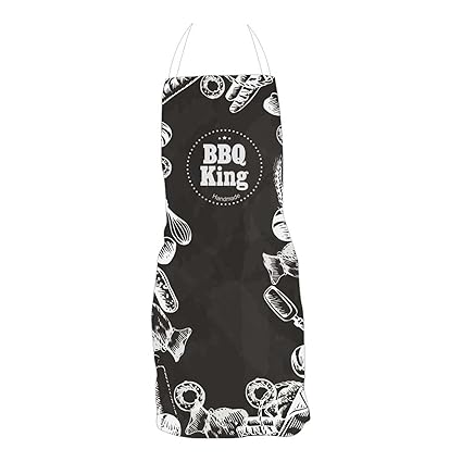 Famous BBQ King Apron for Father by TheYaYaCafe